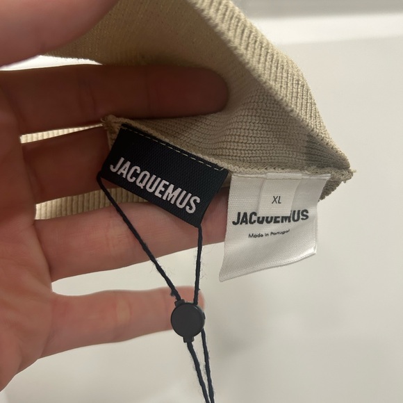 Jacquemus Knitted Pullover Le Bandeau Valensole Bra NWT XL - Picture 4 of 6